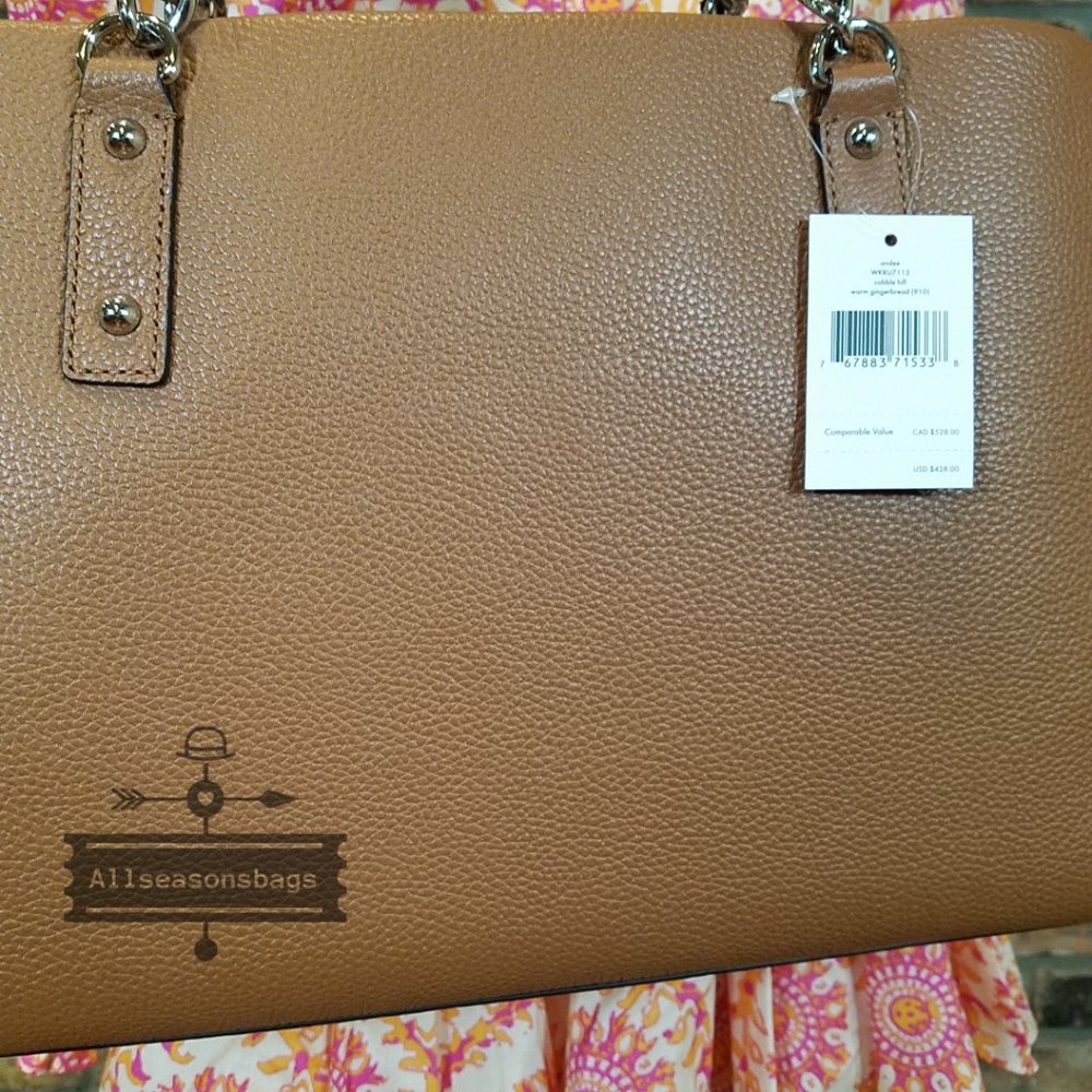 Warm Gingerbread Kate Spade Andee Cobble Hill Tote - Picture 3 of 9